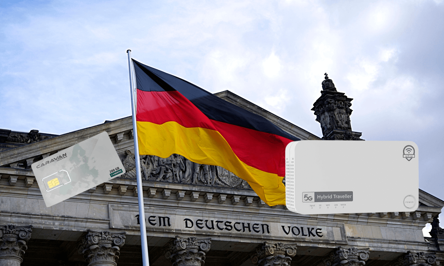 Portable WiFi Router Germany